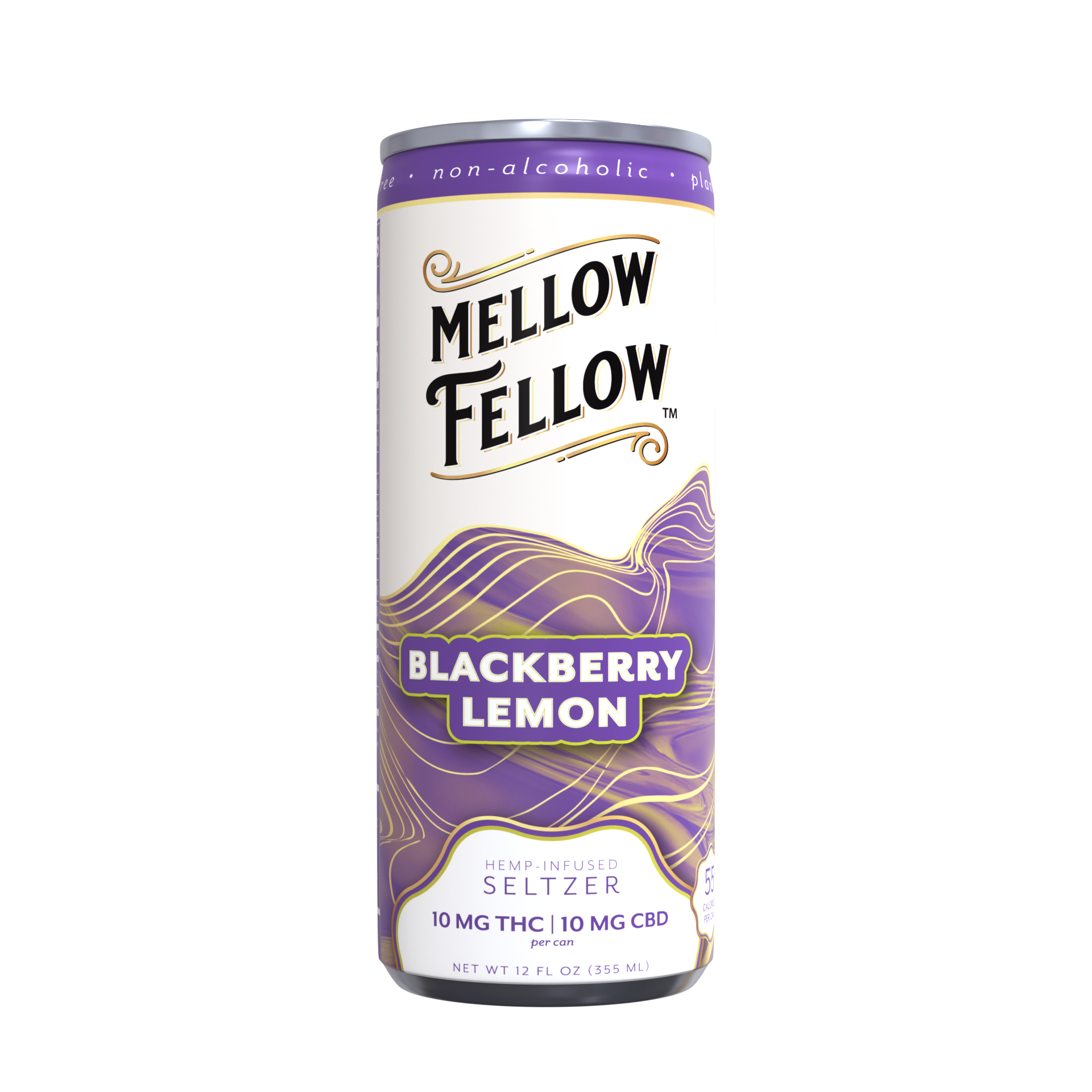 Mellow Fellow Blackberry Lemon can